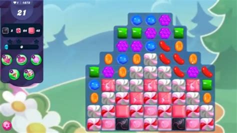 Candy Crush Saga Level 1672 No Boosters New Version Youtube