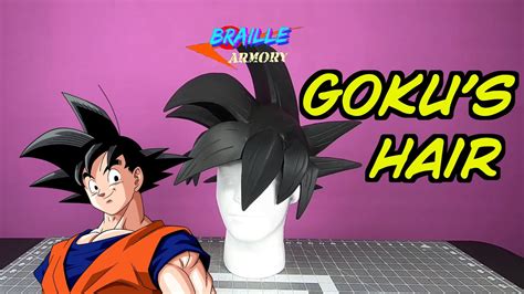 How To Make Gokus Hair Youtube