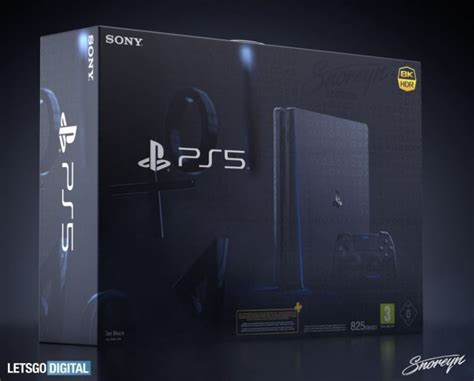 Ps5 Box Art Render Looks Sleek Displays 8k And Hdr Support Playstation