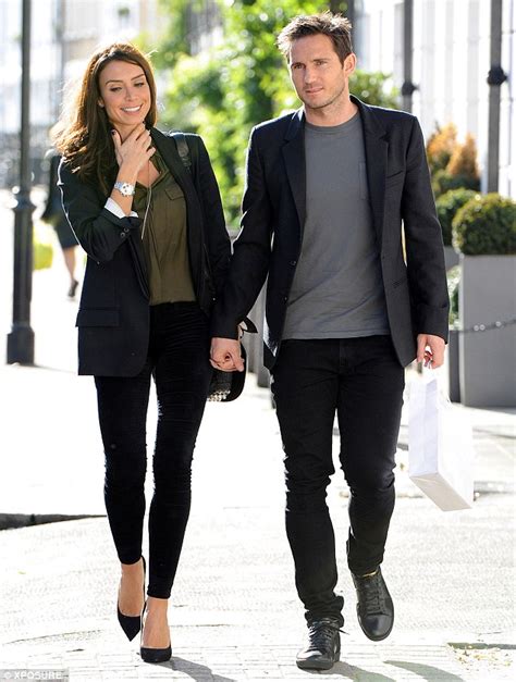 Frank Lampard Enjoys A Romantic Stroll With Christine Bleakley Hours After His Champions