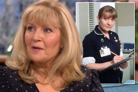 casualty actress cathy shipton says duffy s dementia plot is toughest storyline to date