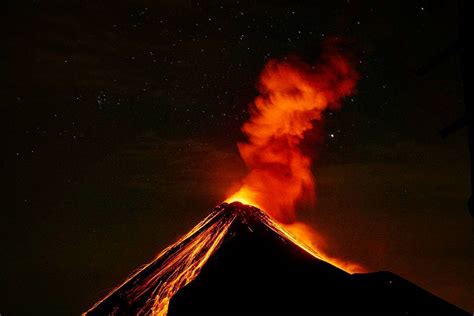 Disco group formed in 1974, u.k. The Fuego volcano in Guatemala is currently erupting and ...