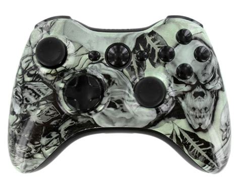 Buy Glow In Dark Nightmare Skulls Xbox 360 Custom Modded Controller