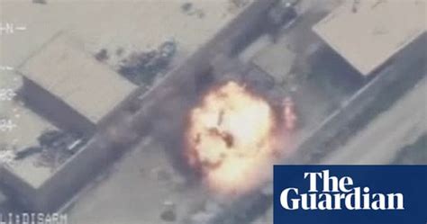 iraqi government releases footage of air strikes on isis video world news the guardian