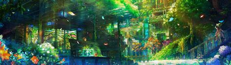 Studio Ghibli Dual Monitor Wallpaper