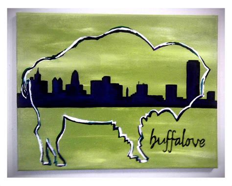 Pin By Nicole Garey On Buffalove Paintings Buffalo New York Painting