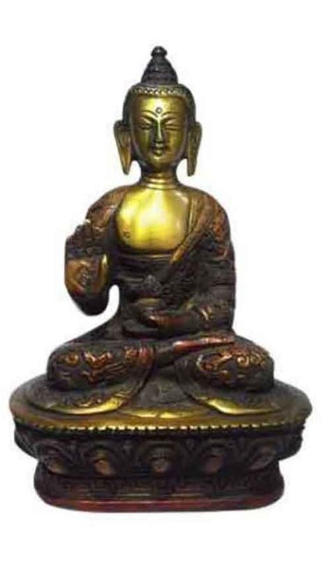 Meditating Buddha In Brass At Rs 1400 Brass Buddha Sculpture In Delhi