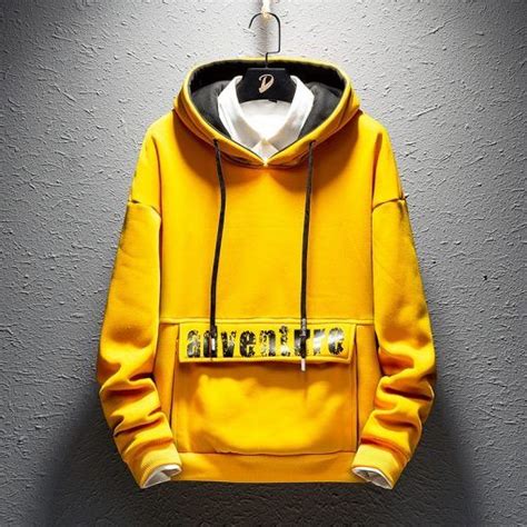 Waliicorners Hip Hop Hoodies For Men Mens Hoody Clothes Warm Autumn