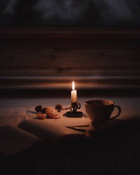 Autumncozy December 15 2018 At 0213pm Candle Photography Dark