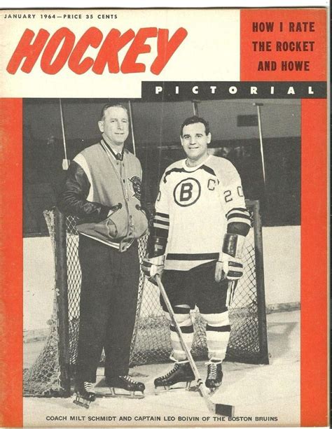 You Are Looking At A Very Rare Hockey Pictorial Magazine From January
