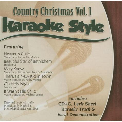daywind karaoke style country christmas volume 1 karaoke style audiobook