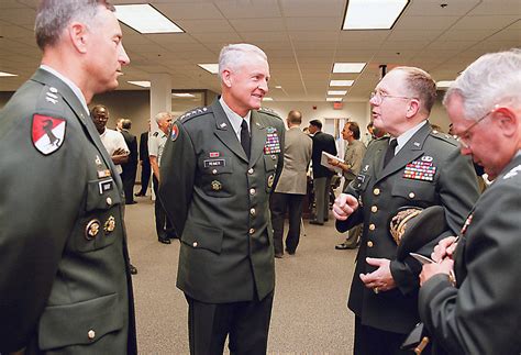 Pictured From Left To Right Is Us Army Usa Major General Mgen