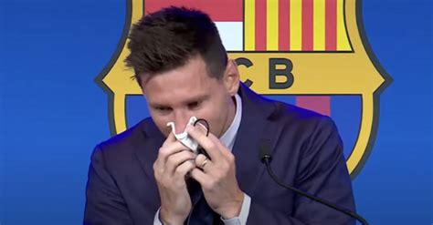 Lionel Messi Confirms He Wanted To Stay At Barcelona At Tearful