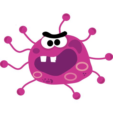 Computer Virus Icon Vector Graphics Free Svg