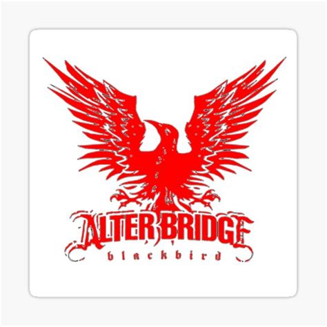Alter Bridge American Rock Band Sticker For Sale By Srikarde9