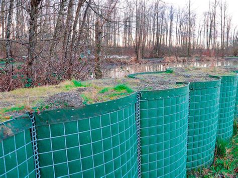 Find images of barrier wall. HESCO Wall/Barriers-Solution to Military and Flood Control