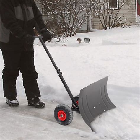 Snow Removal Equipment Wheeled Snow Shovel With 10 Wheels And