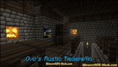 Ovos Rustic Redemption Mcpe Texture Pack 160 153 144 Download
