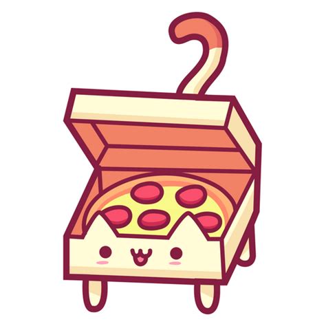 Pizza Cat Sticker Sticker Mania