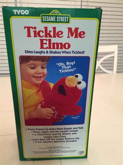 Original Tickle Me Elmo 1996 New In Boxnever Opened Still Talks 1807932916
