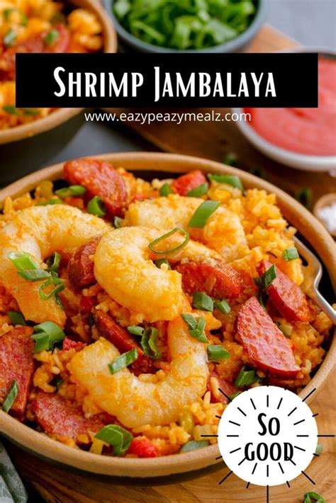 Shrimp Jambalaya Easy Peasy Meals