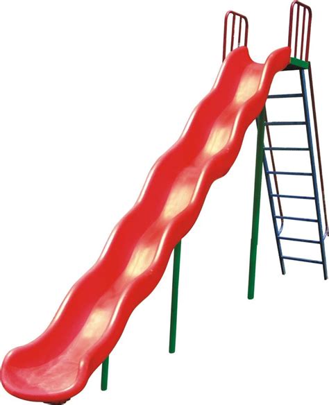 Red Plastic Crescent Slide Playground Slide At Rs 110000 In Ahmedabad
