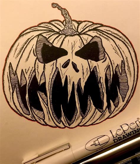 Behind The Scenes By Dyehigh In 2020 Halloween Drawings Pumpkin