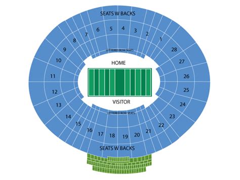 Ucla Football Stadium Seating Chart