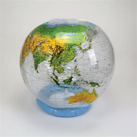 Inflatable Globe Topographical Images 36