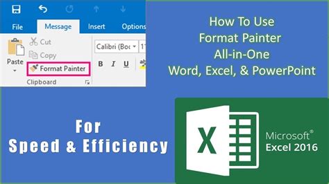 How To Use Format Painter In Microsoft Office Word Excel And