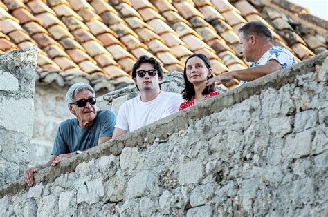 Harrison Ford Steps Out In Croatia With Wife Calista Flockhart After