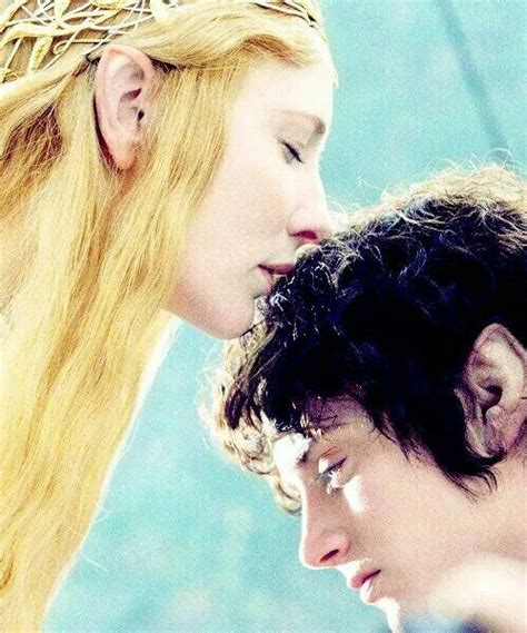 galadriel and frodo love me better the hobbit bright stars