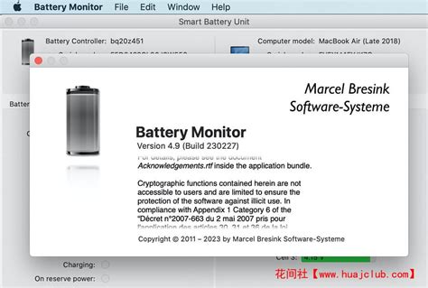 Battery Monitor 49 For Mac 苹果笔记本电池监视器 花间社
