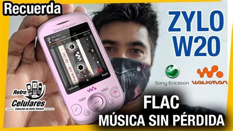 Recuerda Sony Ericsson Walkman Zylo W20 Con Soporte Flac Retro