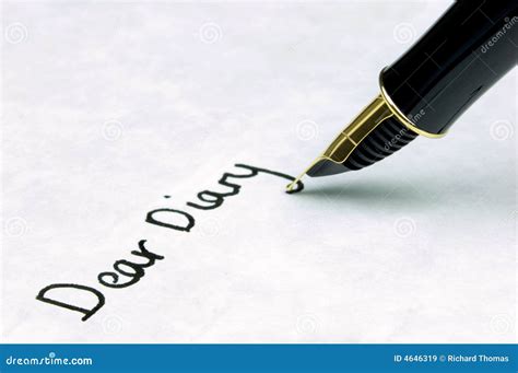 Dear Diary Royalty Free Stock Images Image 4646319