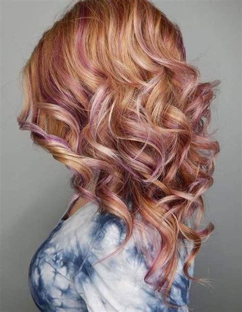 A stunning color combination is light strawberry blonde hair with chestnut brown lowlights. 55 of the Most Attractive Strawberry Blonde Hairstyles
