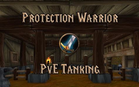 Pve Protection Warrior Tank Guide Tbc Burning Crusade Classic