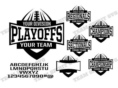 Football Svg Football Team Playoff Regional State Download Etsy