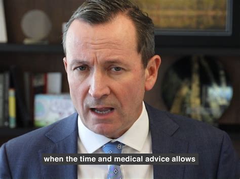 The wa liberal opposition is trying to attack mark mcgowan on his economic performance by going he has a surplus but still debt is going up! as if that isn't a normal thing that can happen in. Mark McGowan - Announcement of phase 2 restriction changes ...