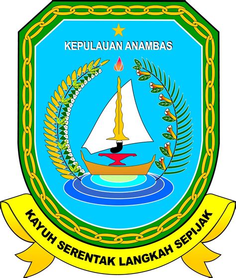 Ipdn Kepri Kepulauan Riau Arti Lambang Dari Kabupaten Anambas