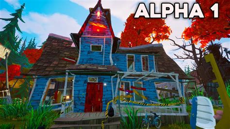 HELLO NEIGHBOR 2 ALPHA 1 WALKTHROUGH YouTube