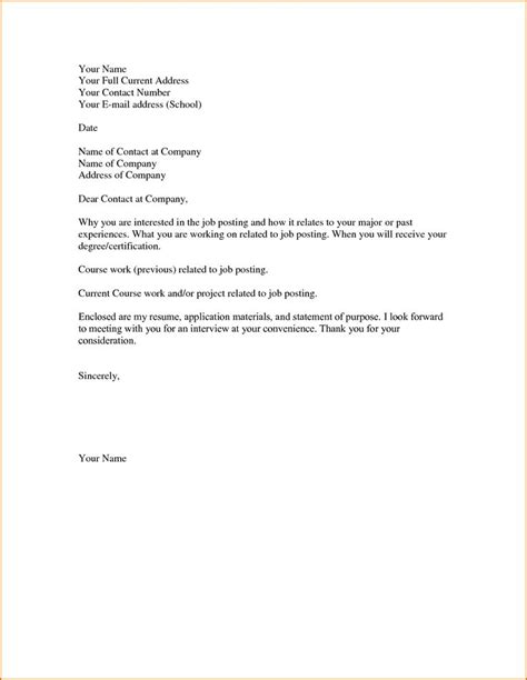 23 Simple Covering Letter Example Simple Cover Letter Job Cover