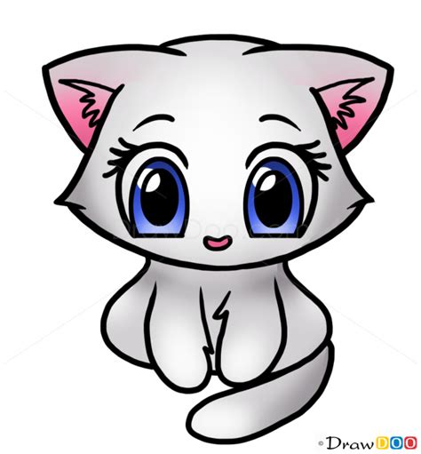 Image Result For Easy To Draw Cute Cats Cute Animals With Funny