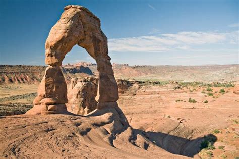 Delicate Arch At Arches National Park May 2004 Utah Usa Places To