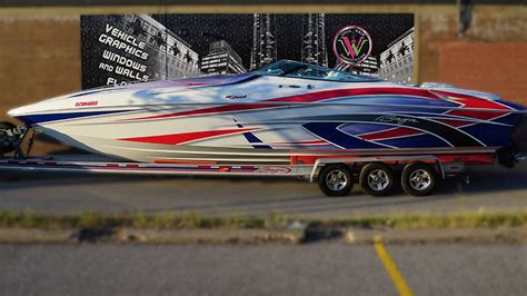 Quality Boat Wrap In Toronto Avery And 3m Vinyl