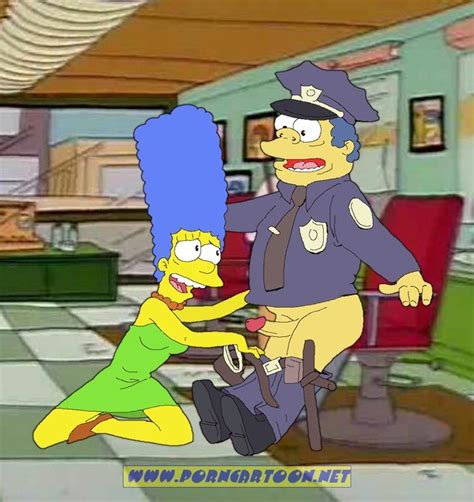 Post 727887 Chief Wiggum Marge Simpson PornCartoon The Simpsons