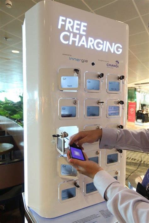 Free Mobile Charging Station Changi Airport Mobile Charging Station