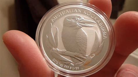 2012 Australian Perth Mint Kookaburra 1 Ounce Silver Coin Review Youtube