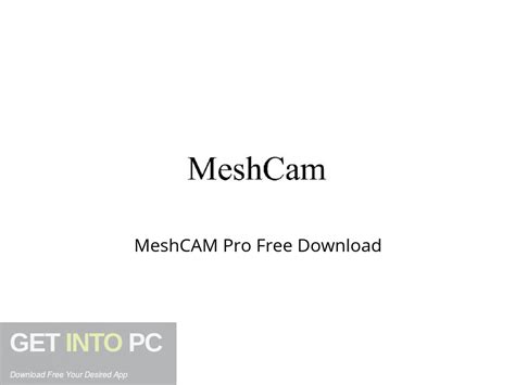 Meshcam Pro Gratis Download Ga Naar Pc