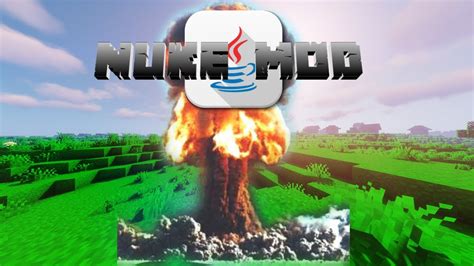 Nuke Mod For Minecraft 1122 Minecraftmod Youtube